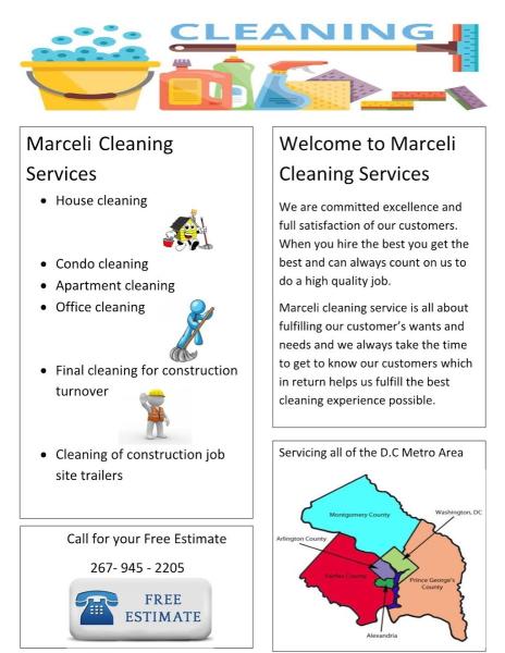 Marceli Cleaning Services LLC