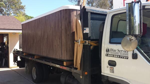 Diaz Service Professional Spa Movers