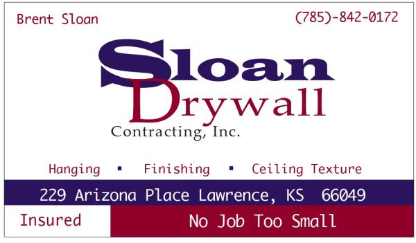 Sloan Drywall Contracting Inc