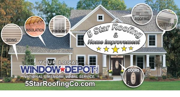5 Star Roofing & Home Improvement