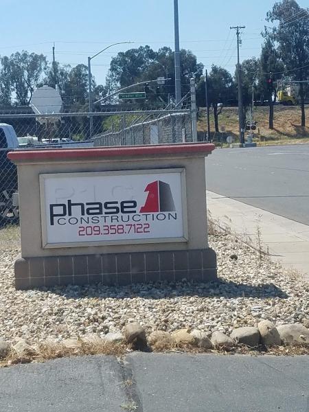 Phase 1 Construction