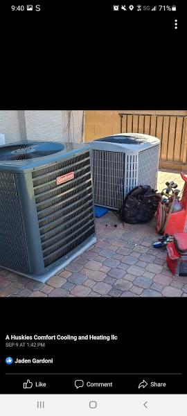 A Huskies Comfort Cooling and Heating Llc
