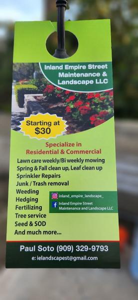 Inland Empire Street Maintenance & Landscape LLC