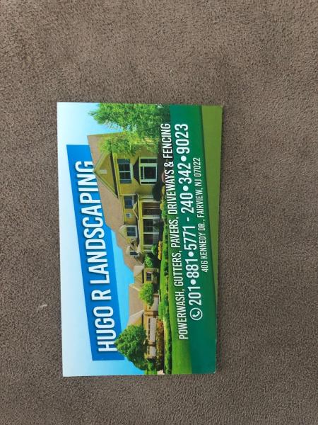 Hugo R Landscaping