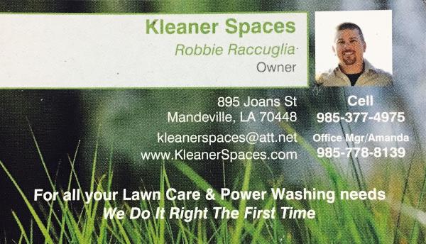 Kleaner Spaces