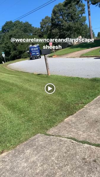 “We Care” Lawncare and Landscaping