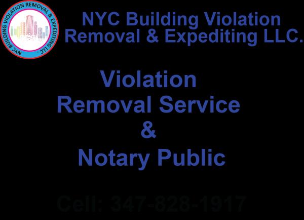 NYC Building Violation Removal & Expediting Llc.