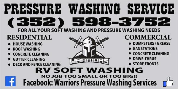 Warriors Pressure Washing Service