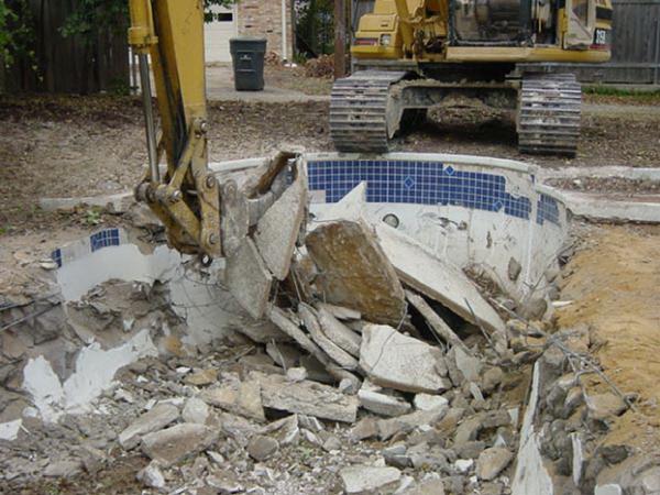 Demolition in Austin