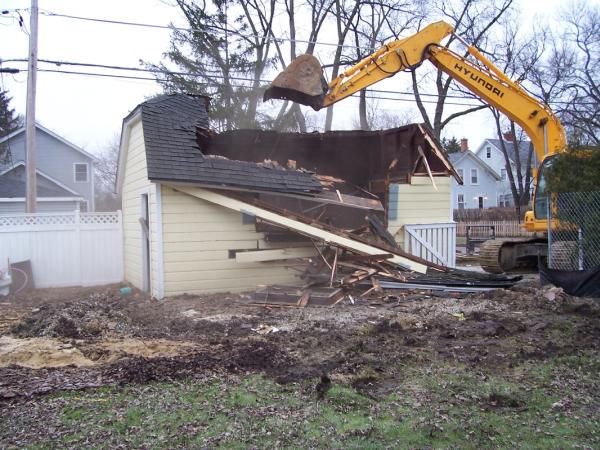 Demolition in Austin