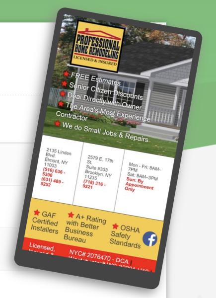 Professional Home Remodeling Inc.