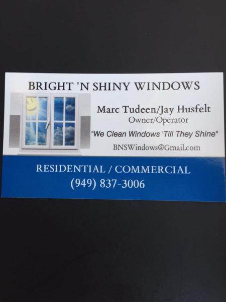 Bright N Shiny Window Cleaning and Pressure Washing