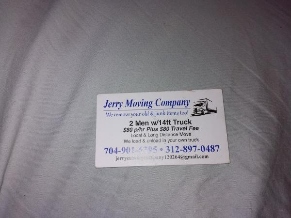 Jerry Moving Company. LLC