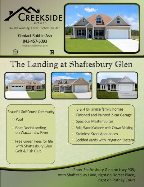 The Landing at Shaftesbury Glen