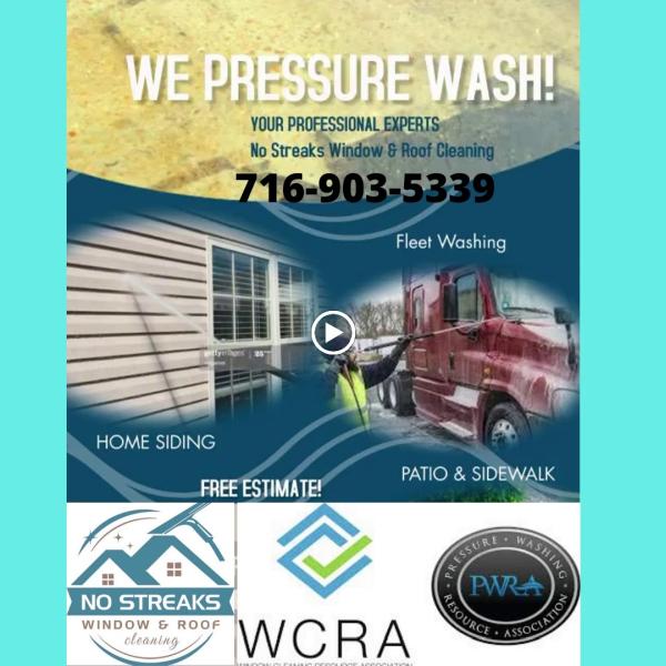 No Streaks Window & Roof Cleaning