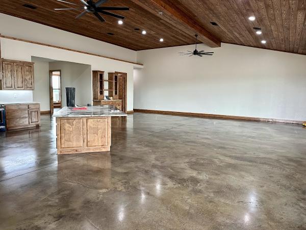 Hesford Diamond Polished and Stained Concrete