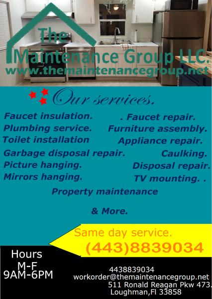 The Maintenance Group LLC Appliance Repair/