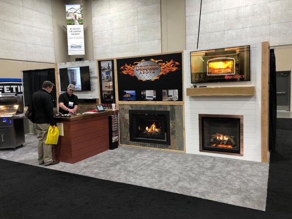 Degrees Above Fireplaces