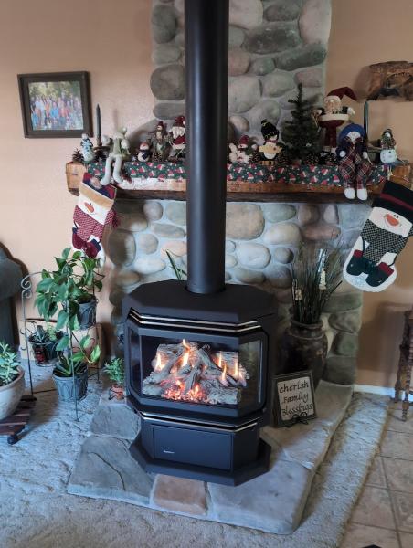 Degrees Above Fireplaces