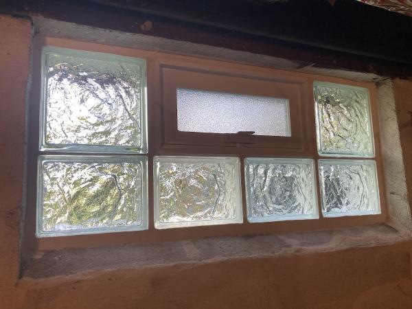 A Glass Block Vision