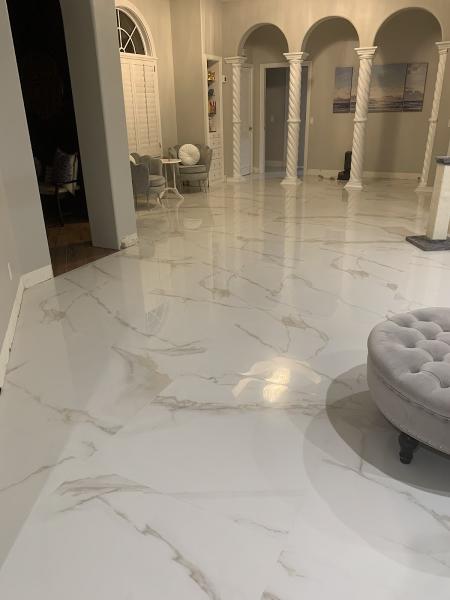 Andrei Strelkov Tile Installation