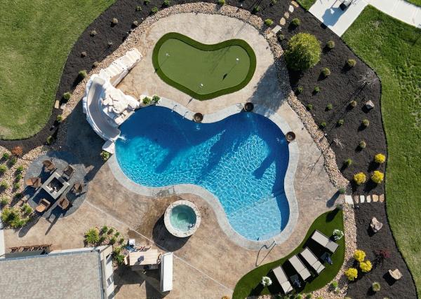 Tiger Pool and Patio