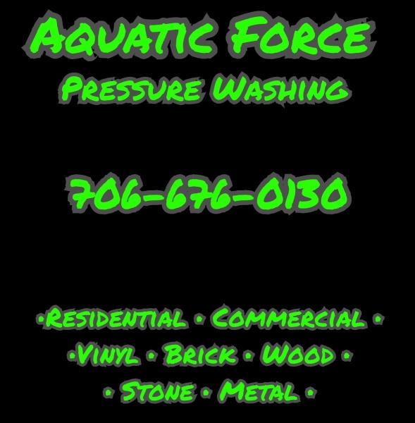 Aquatic Force Pressure Washing