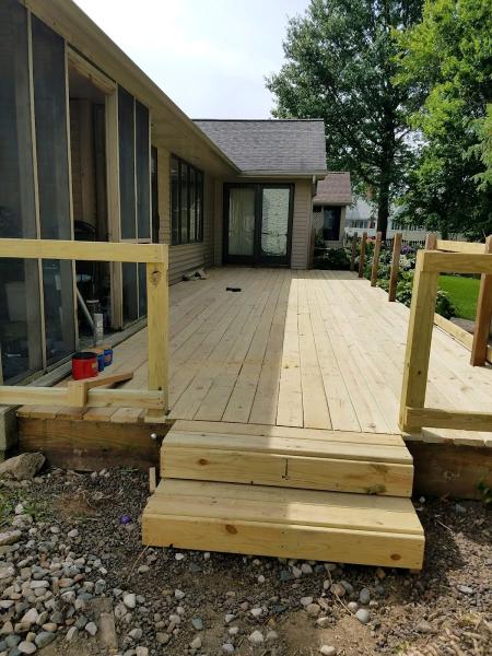 M J F Deck and Fence