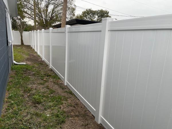 Native Green Fence and Landscape