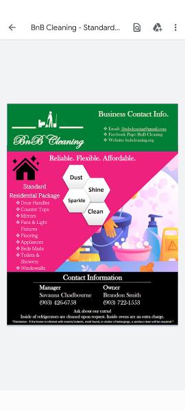 Bnb Cleaning
