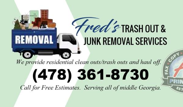 Fred's Trash Out and Junk Removal Service