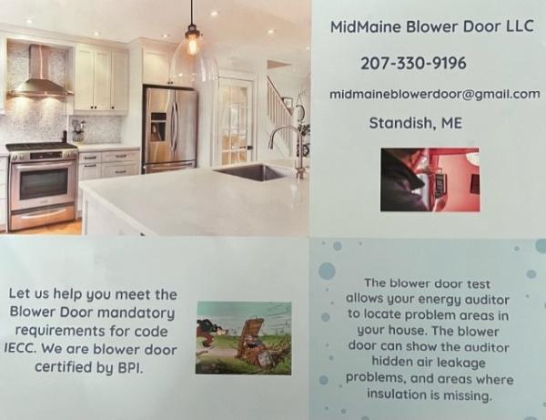 Midmaine Blower Door LLC