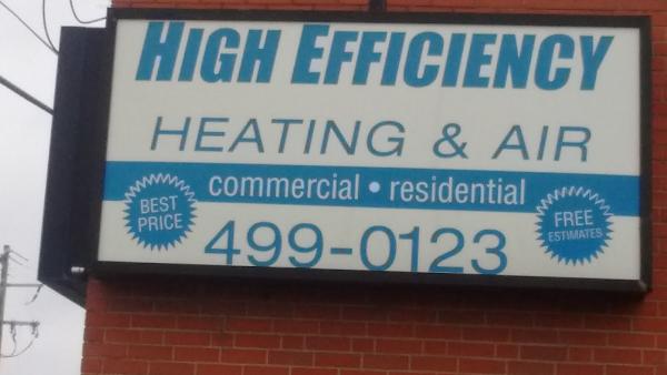 High Efficiency Heating & Air