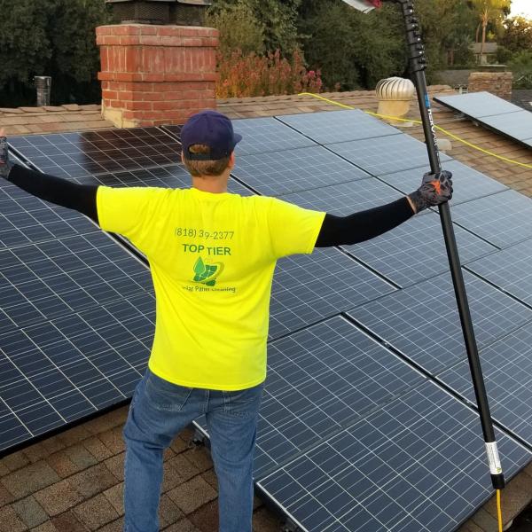 Top Tier Solar Panel Cleaning