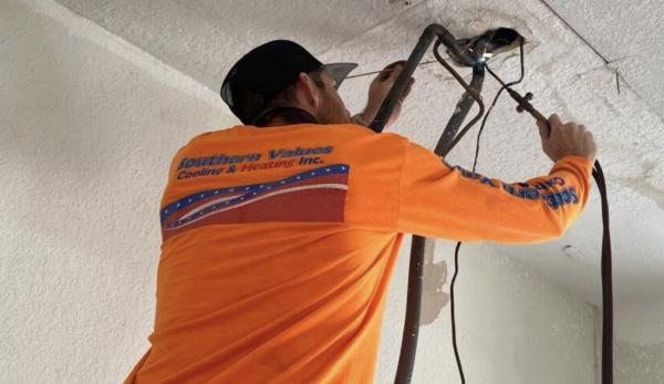 Southern Values Cooling and Heating Inc