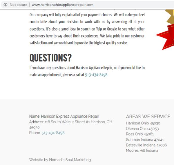 Harrison Express Appliance Repair