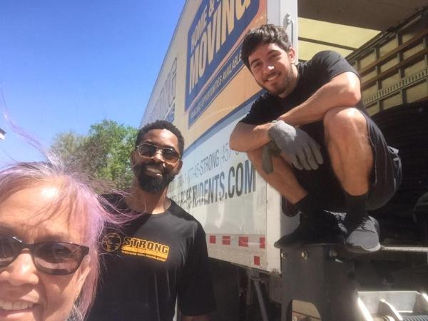 Strong College Students Moving Lubbock