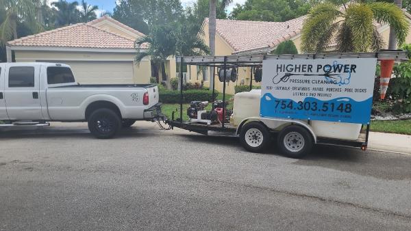 Higher Power Pressure Cleaning