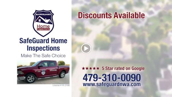 Safeguard Home Inspections in Northwest Arkansas