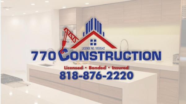 770 Construction Remodeling & Roofing Services