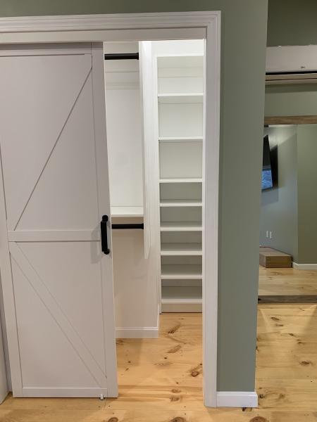Behind Clothes Doors