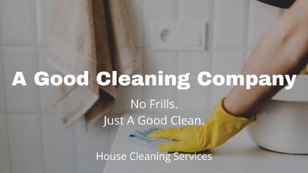 A Good Cleaning Company