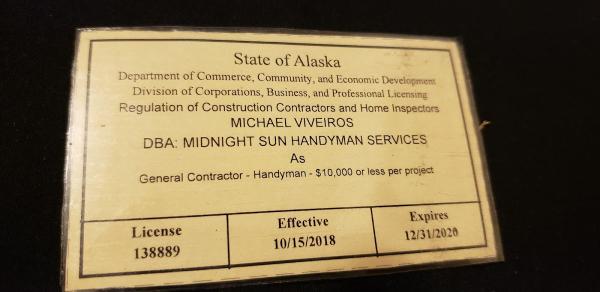 Midnight Sun Handyman