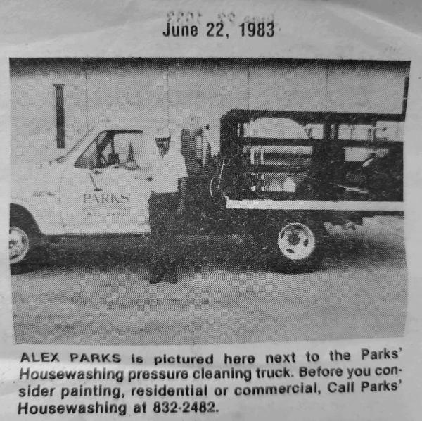 Parks' Housewashing