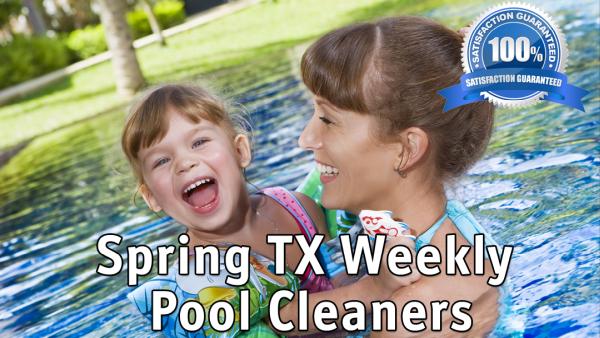 Spring Weekly Pool Cleaners