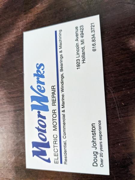 Motor Werks Electric Motor Repair