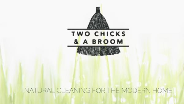 Two Chicks and a Broom