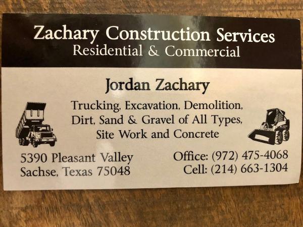 Zachary Construction Services