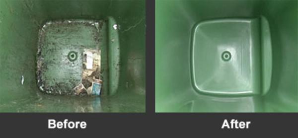 Greener Garbage Bin Cleaning