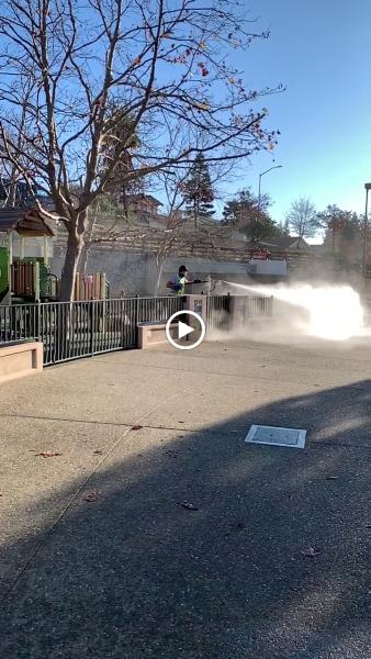 Zero Turn Power Washing